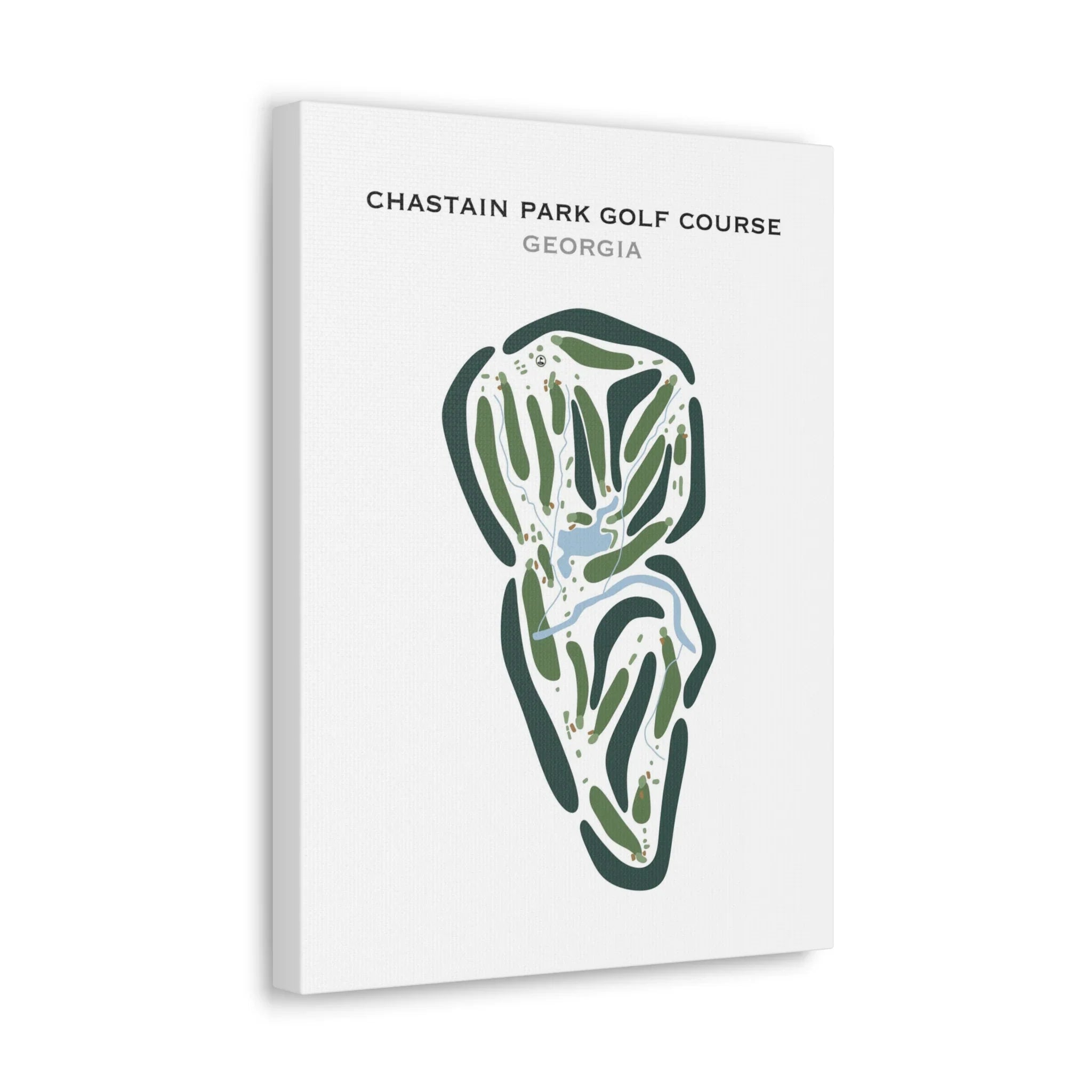 Chastain Park Golf Course, Georgia - Printed Golf Courses
