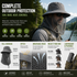 LITEGUEST Mosquito-Proof Fishing Hat – UPF50+ Sun & Bug Protection Hat