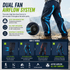 LITEGUEST Fan Cooling Pants | USB Powered Active Cooling for Outdoors