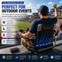 LITEGUEST 10-Fan Ventilated USB Cooling Seat Cushion