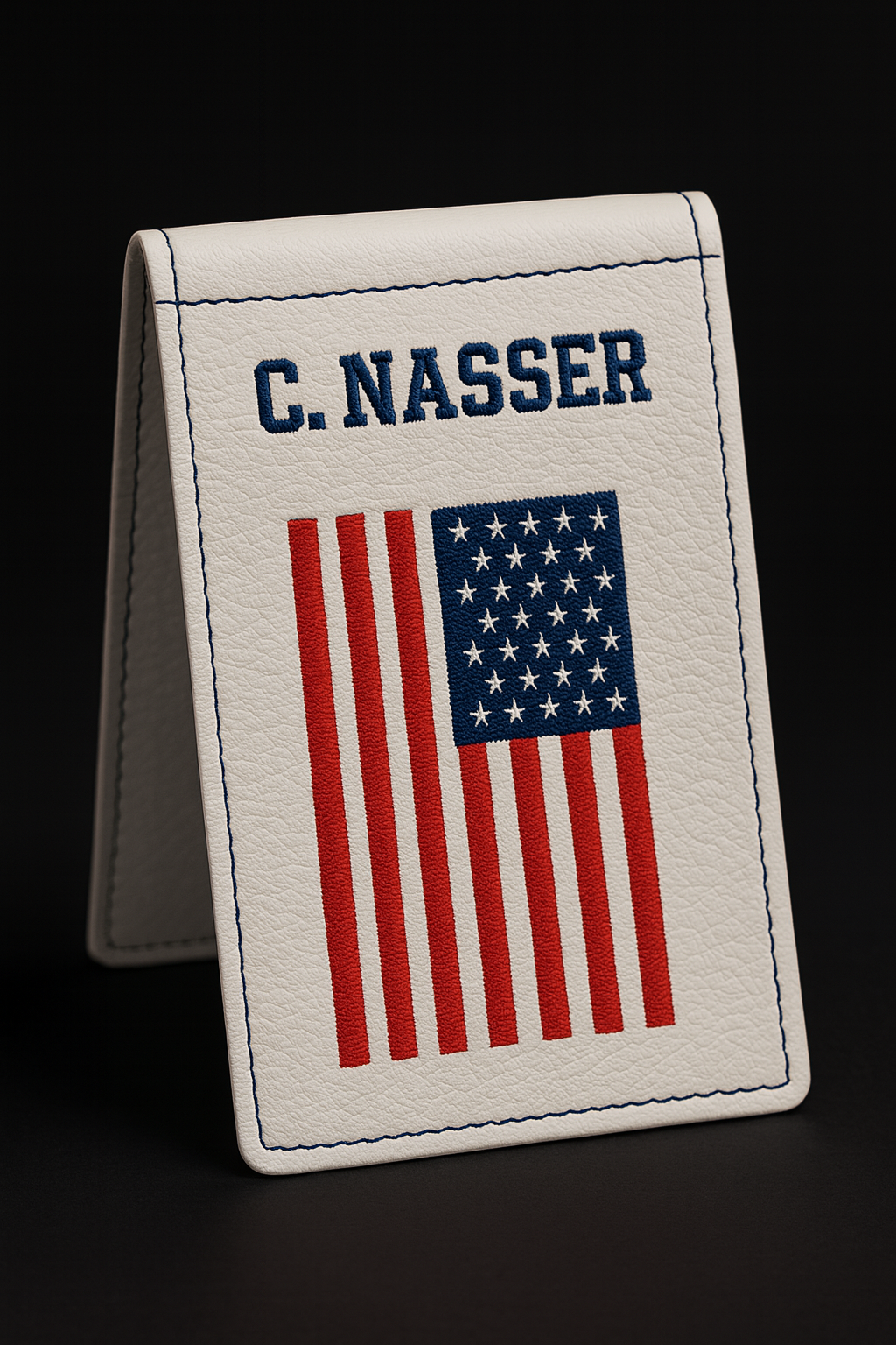 Leather Yardage Book Cover