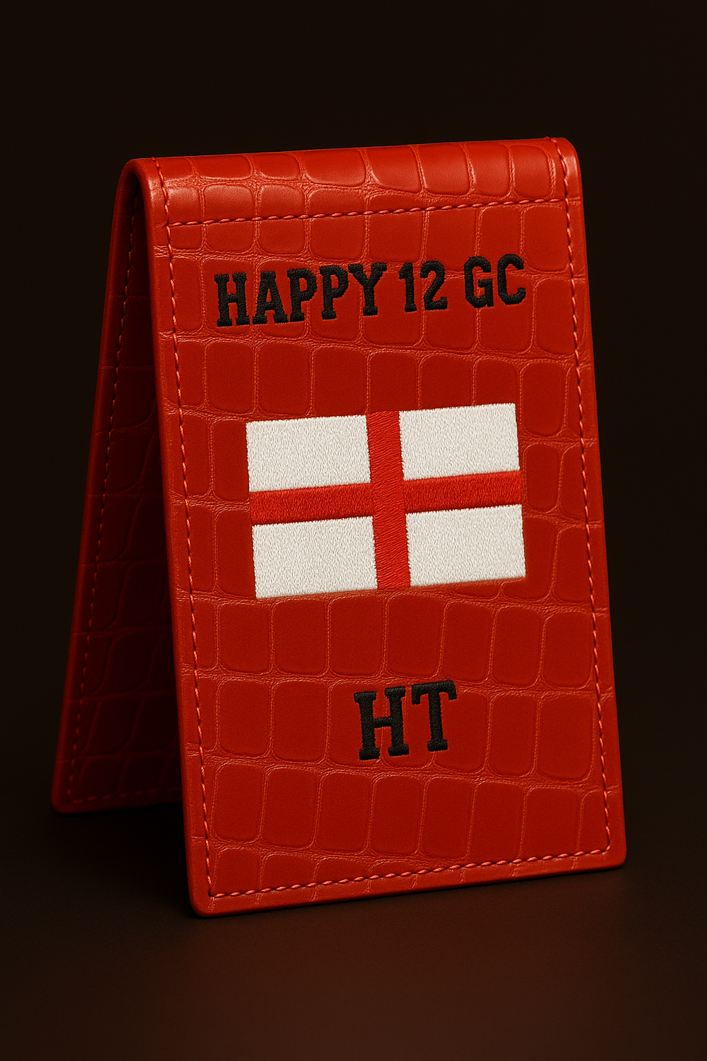 Exotic Skin Embossed Yardage Book Cover