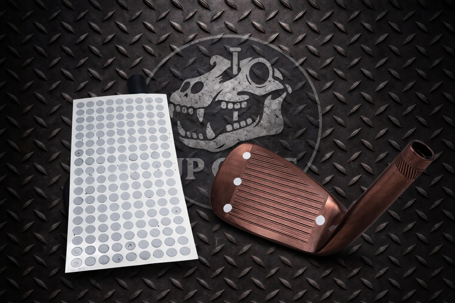 Reflective dots without install tabs for Foresight GC2 with HMT, GC3, Hawk, GCQuad, GCQuad MAX, or BLP club data 760 pack