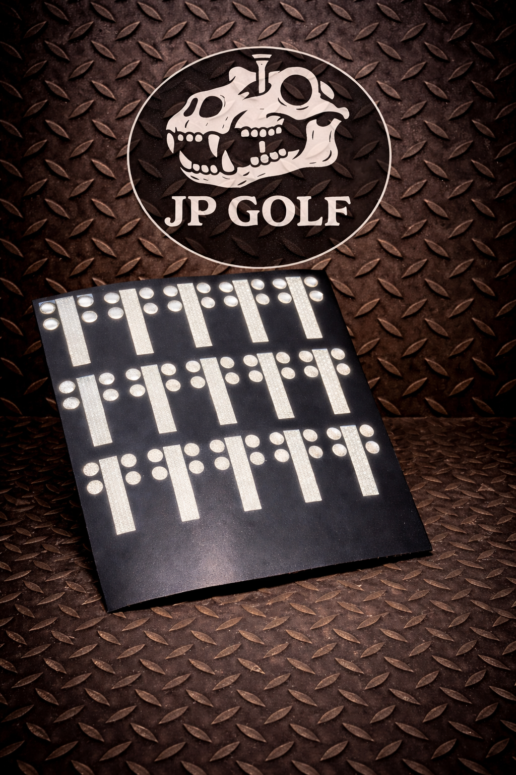 Reflective Easy on One Tab Quad Dots for Foresight GC2 with HMT, GC3, Hawk, GCQuad, GCQuad MAX, or BLP club data 200 club pack