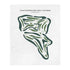 Chattahoochee Golf Course, Georgia - Printed Golf Courses