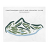 Chattanooga Golf and Country Club, Tennessee - Printed Golf Courses