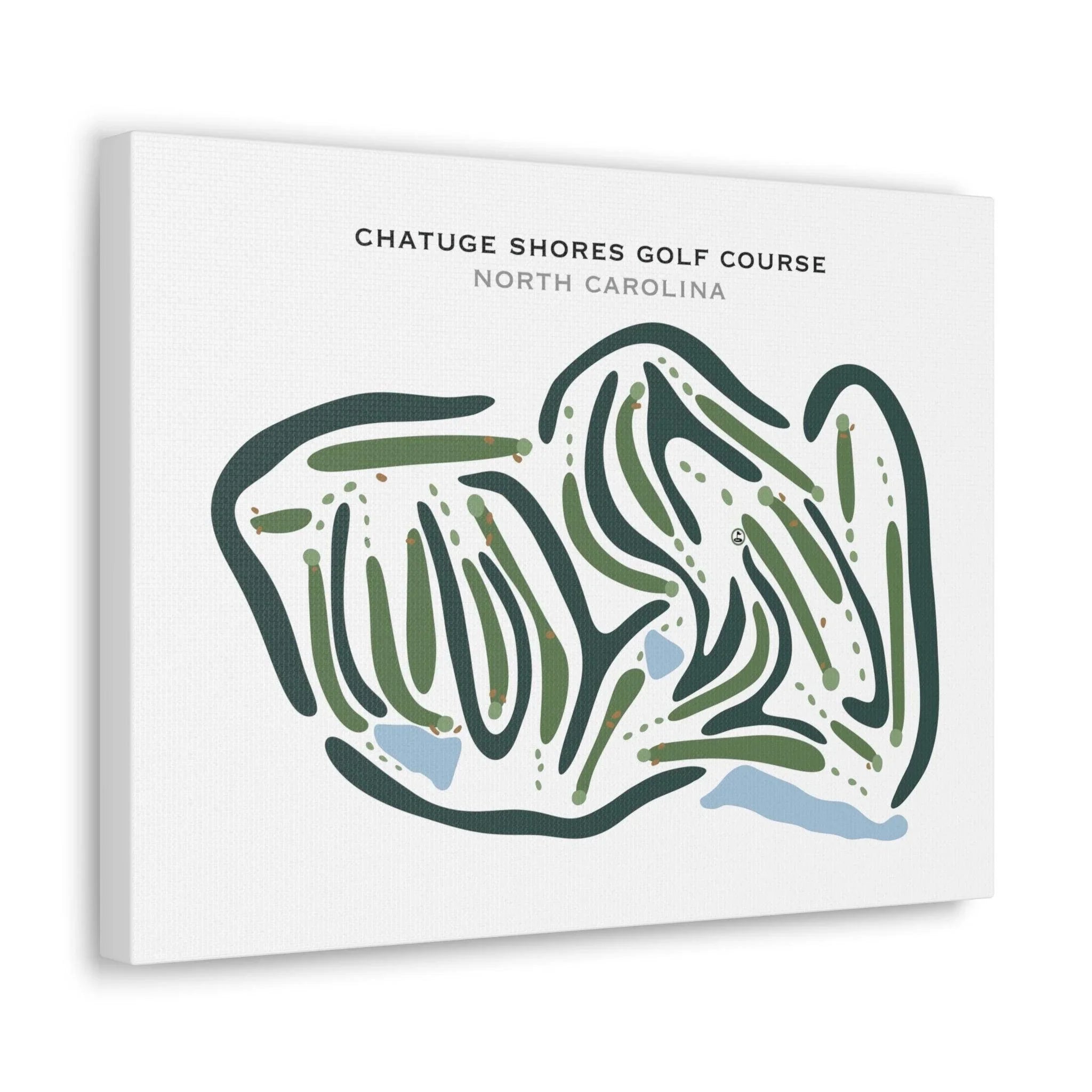 Chatuge Shores Golf Course, North Carolina - Printed Golf Courses