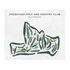 Cheboygan Golf & Country Club, Michigan - Printed Golf Courses