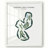 Chemcel Golf Course, Texas - Printed Golf Courses