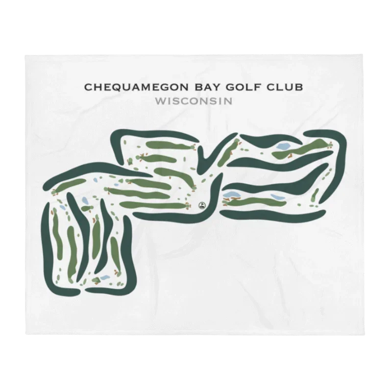 Chequamegon Bay Golf Club, Wisconsin - Printed Golf Courses