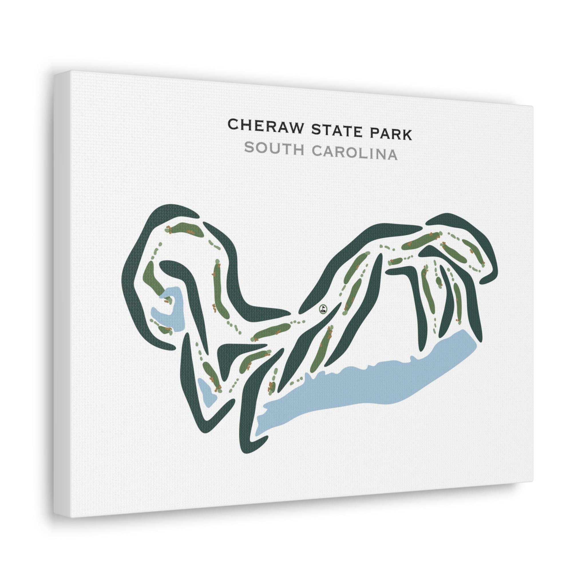 Cheraw State Park, South Carolina - Printed Golf Courses