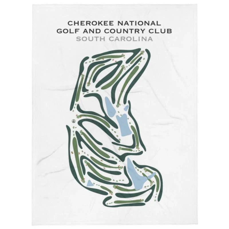 Cherokee National Golf and Country Club, South Carolina - Printed Golf Courses