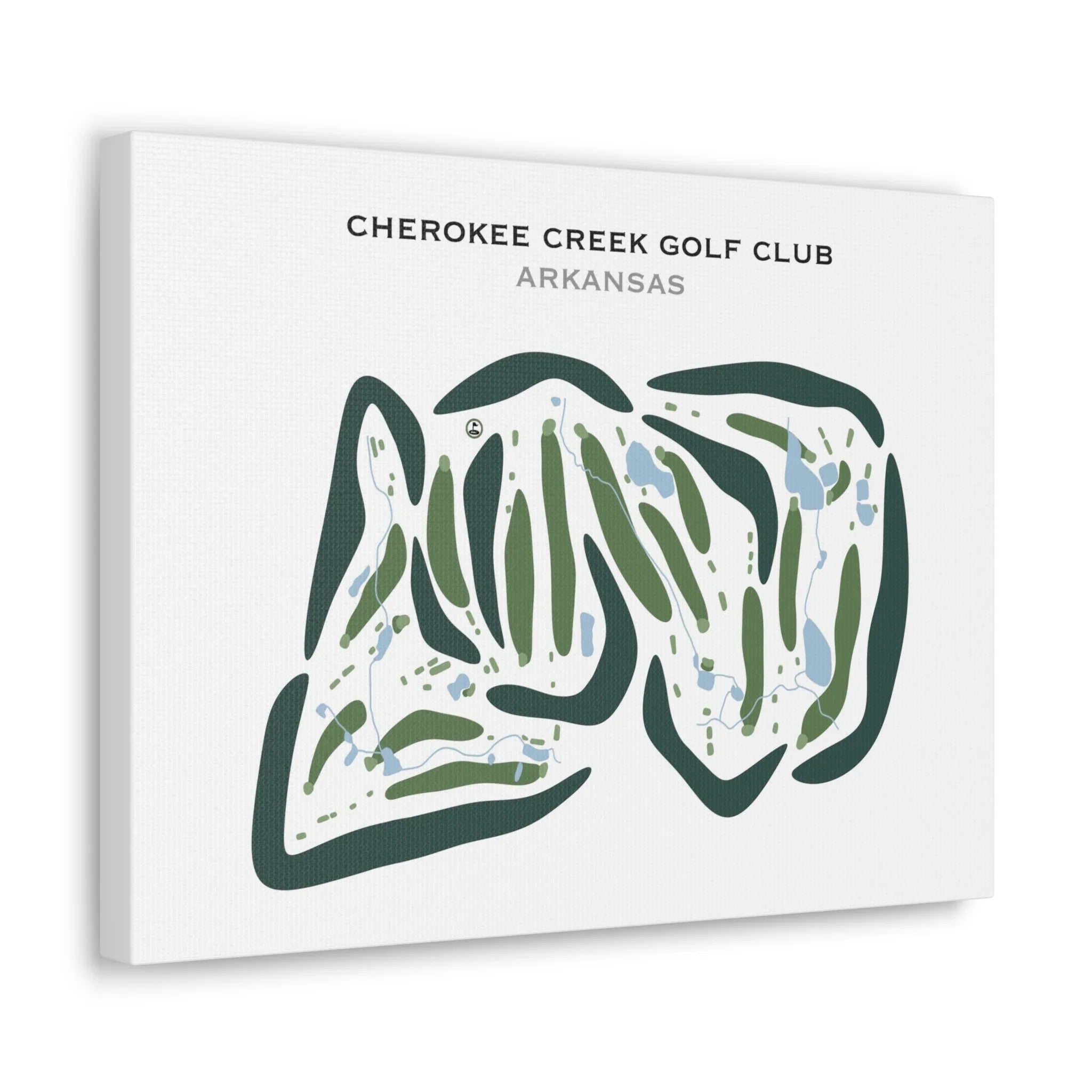 Cherokee Creek Golf Club, Arkansas - Printed Golf Courses