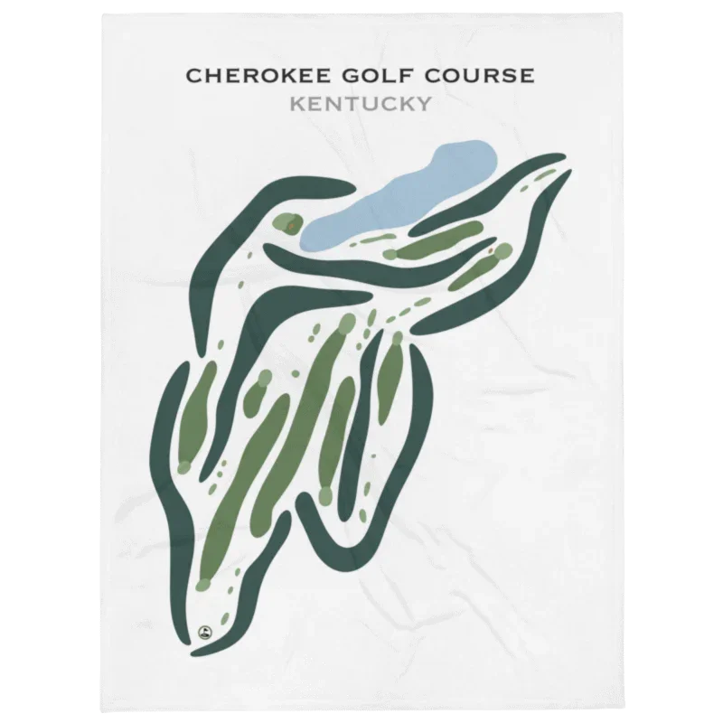 Cherokee Golf Course, Kentucky - Printed Golf Courses