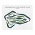 Cherokee Golf & Country Club, Iowa - Printed Golf Courses
