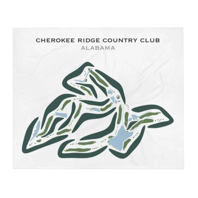 Cherokee Ridge Country Club, Alabama - Printed Golf Courses