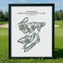 Cherokee Town & Country Club, Georgia - Printed Golf Courses