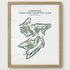 Cherokee Town & Country Club, Georgia - Printed Golf Courses
