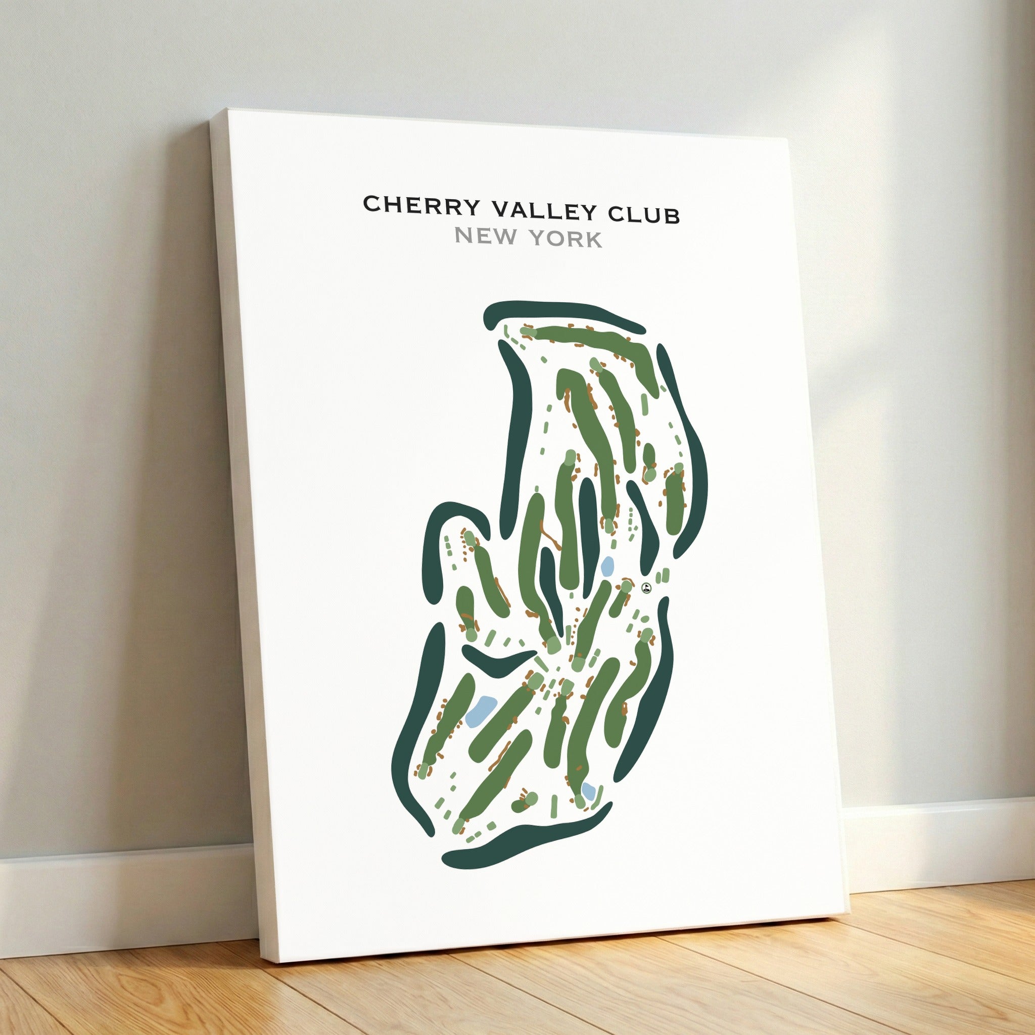 Cherry Valley Club, New York - Printed Golf Courses