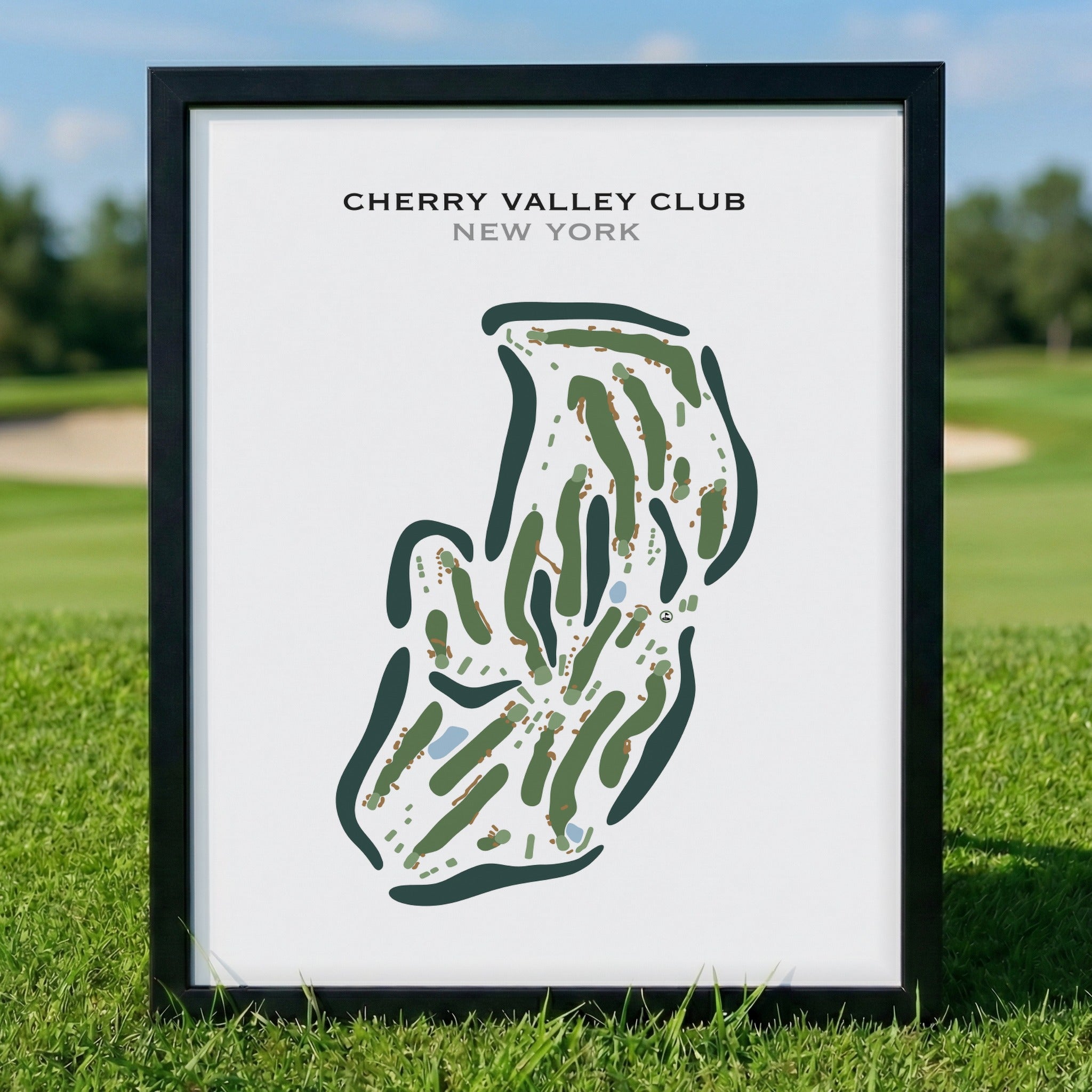 Cherry Valley Club, New York - Printed Golf Courses