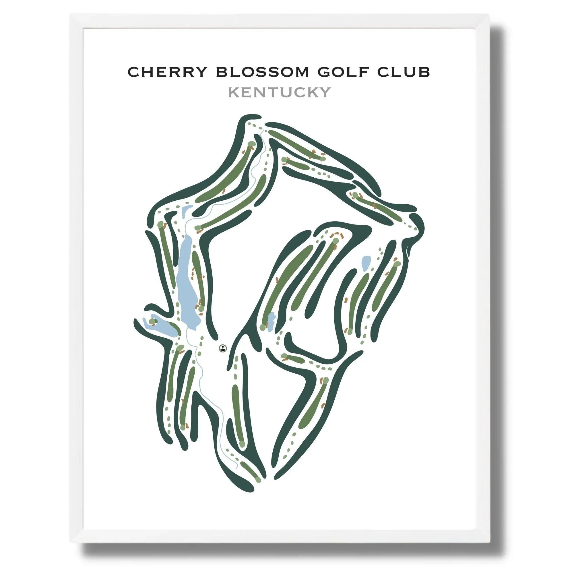 Cherry Blossom Golf Club, Kentucky - Printed Golf Courses