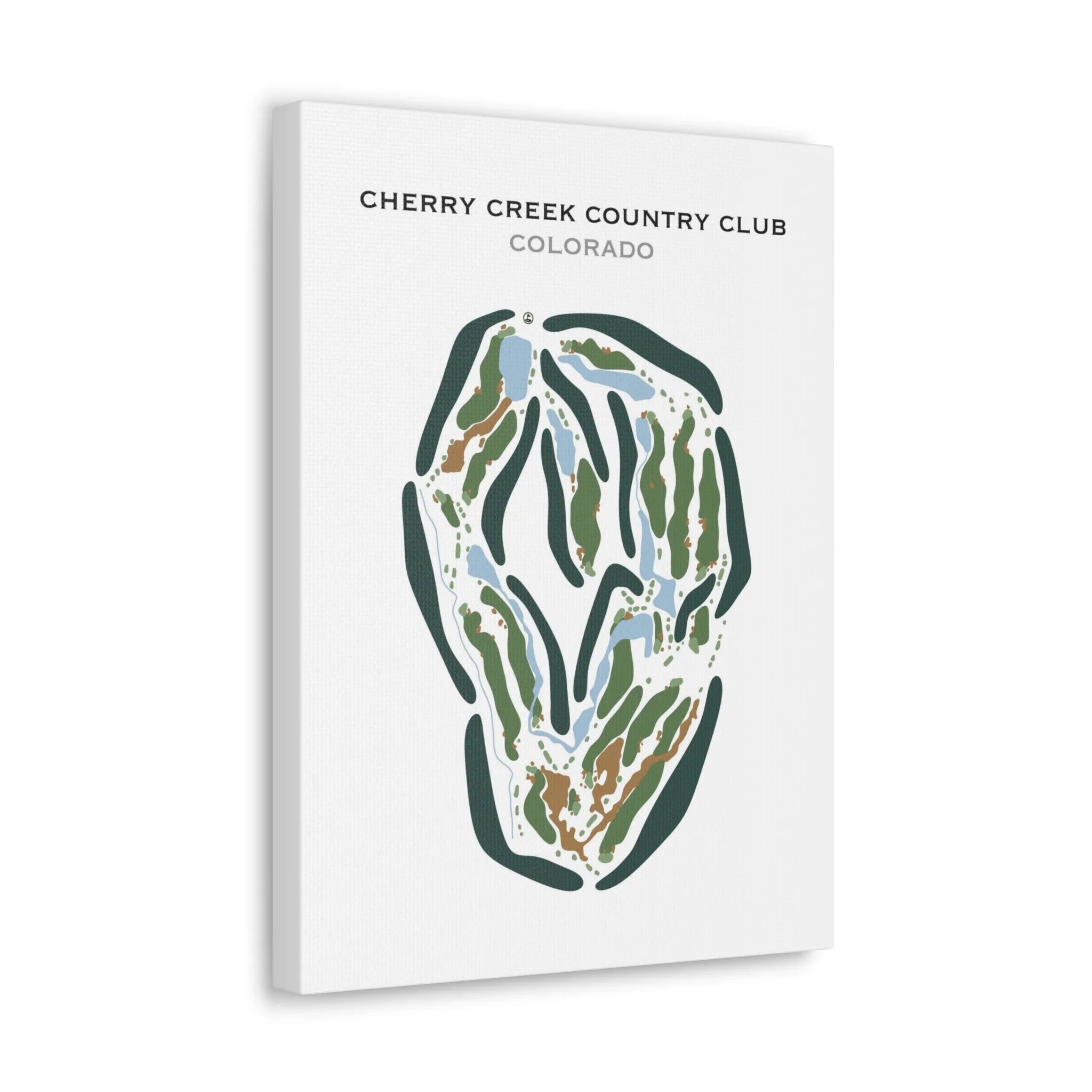 Cherry Creek Country Club, Colorado - Printed Golf Courses