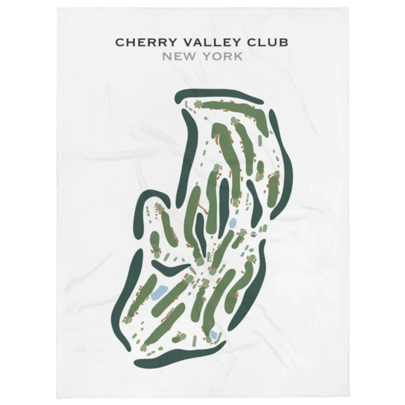 Cherry Valley Club, New York - Printed Golf Course
