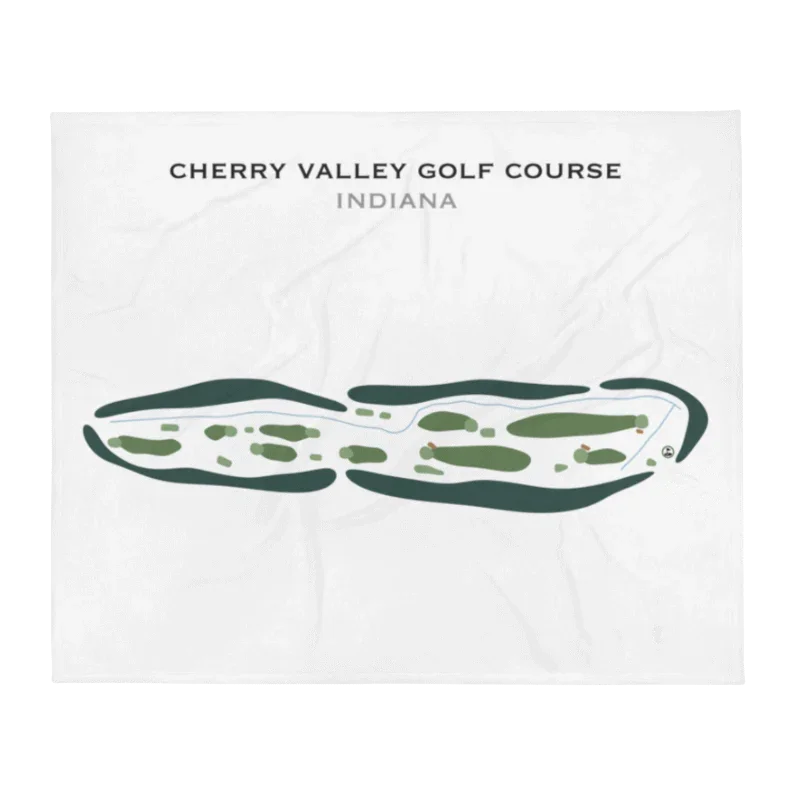 Cherry Valley Golf Course, Indiana - Printed Golf Courses