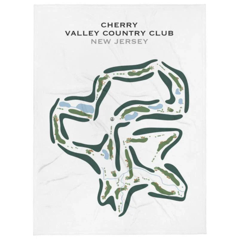 Cherry Valley Country Club, New Jersey - Printed Golf Course
