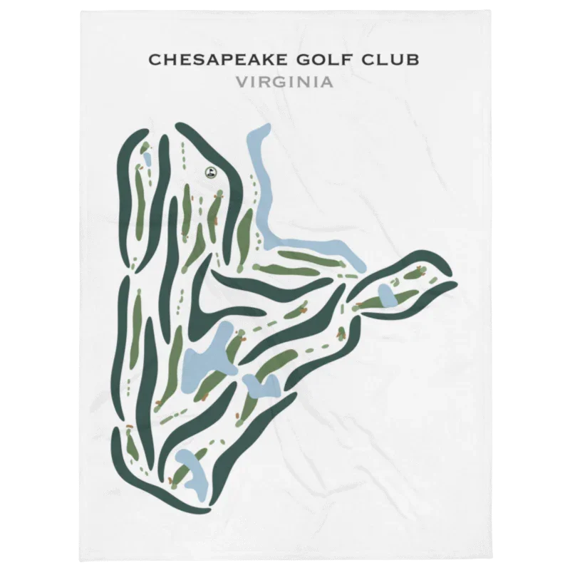 Chesapeake Golf Club, Virginia - Printed Golf Courses