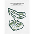 Chestnut Mountain Golf Club, North Carolina - Printed Golf Course