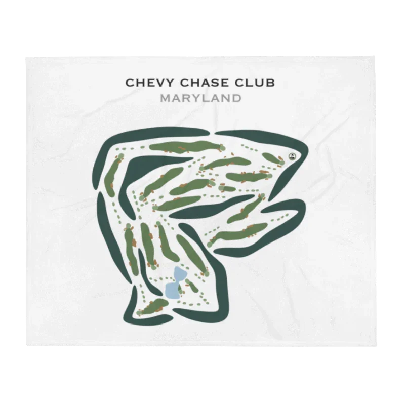 Chevy Chase Club, Maryland - Printed Golf Courses