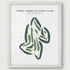 Chevy Chase Country Club, California - Printed Golf Courses