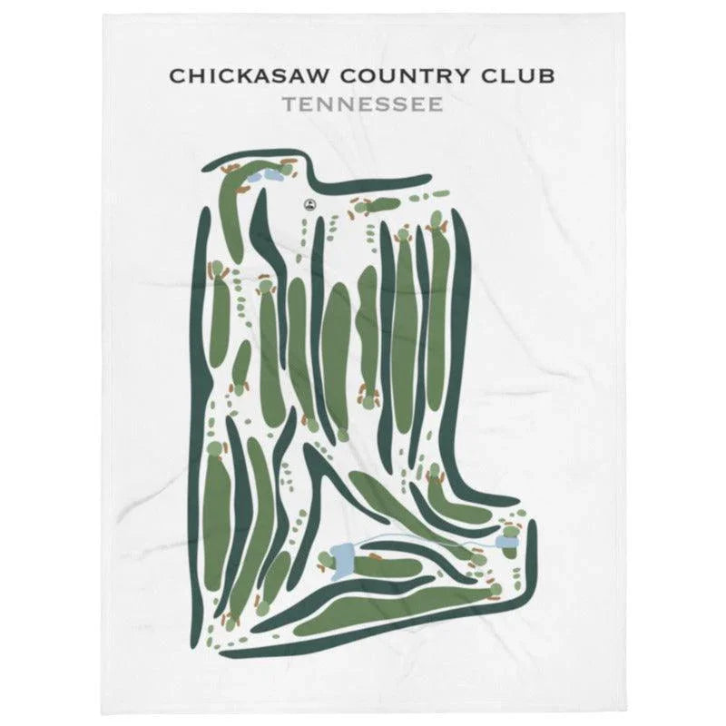 Chickasaw Country Club, Tennessee - Printed Golf Courses