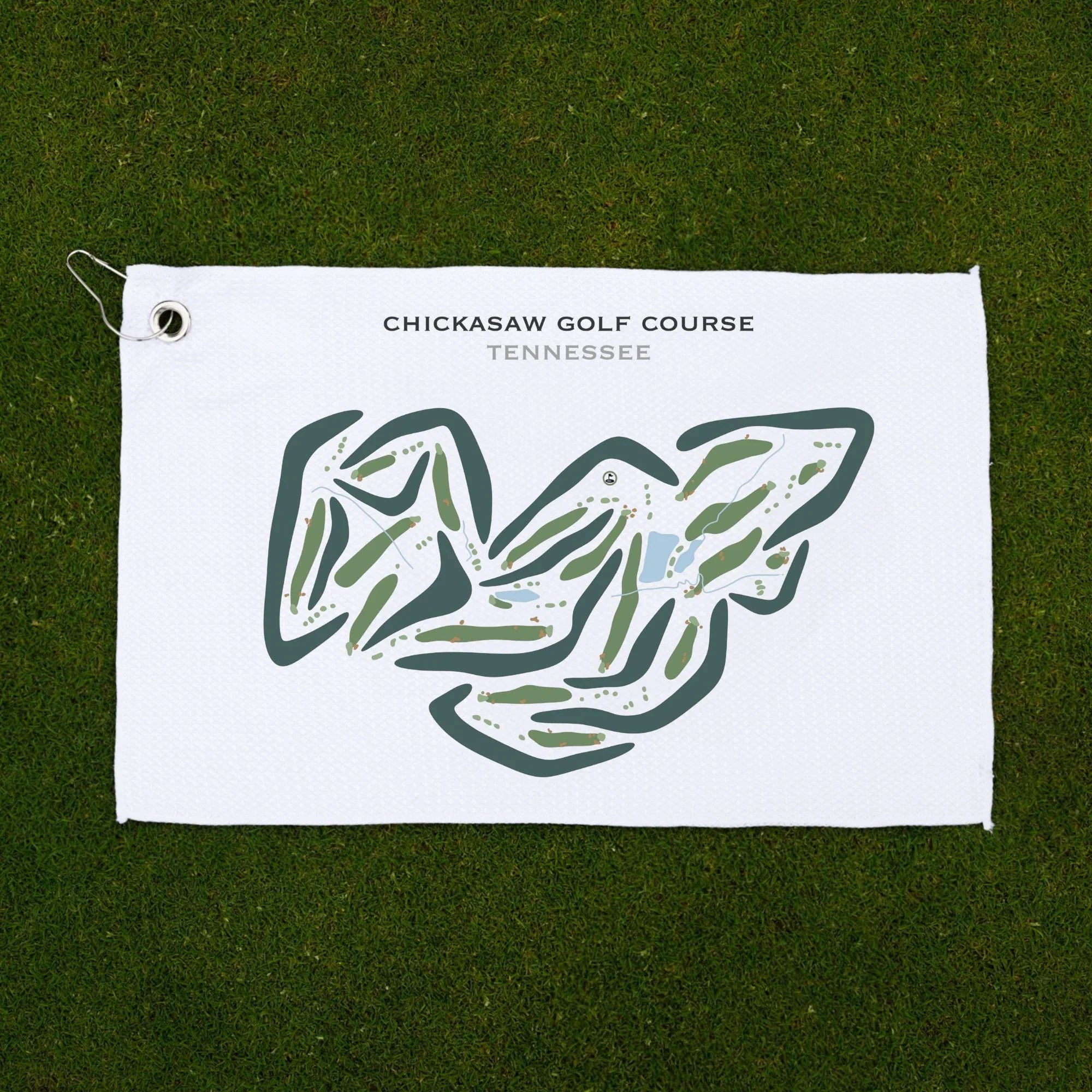 Chickasaw Golf Course, Tennessee - Printed Golf Courses