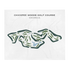 Chicopee Woods Golf Course, Georgia - Printed Golf Courses