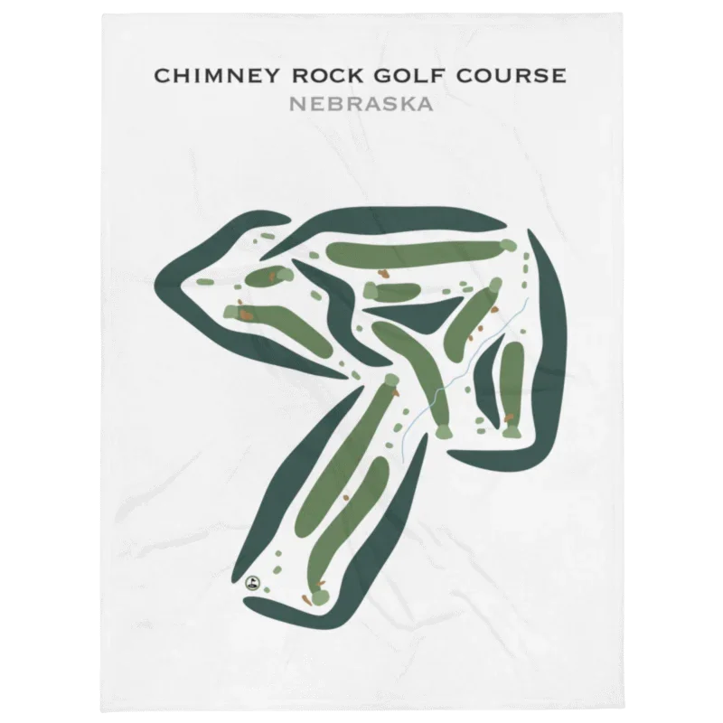 Chimney Rock Golf Course, Nebraska - Printed Golf Courses