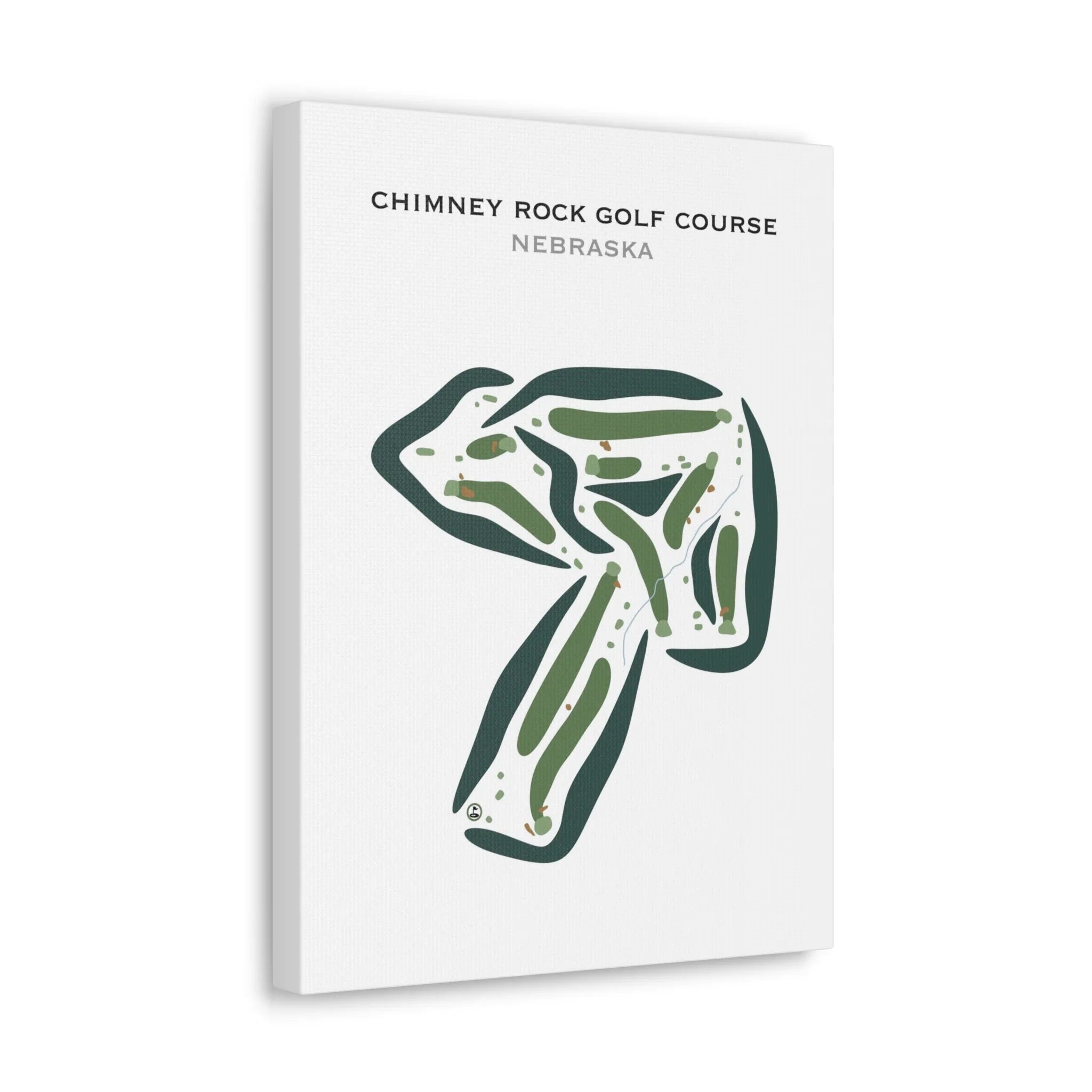 Chimney Rock Golf Course, Nebraska - Printed Golf Courses