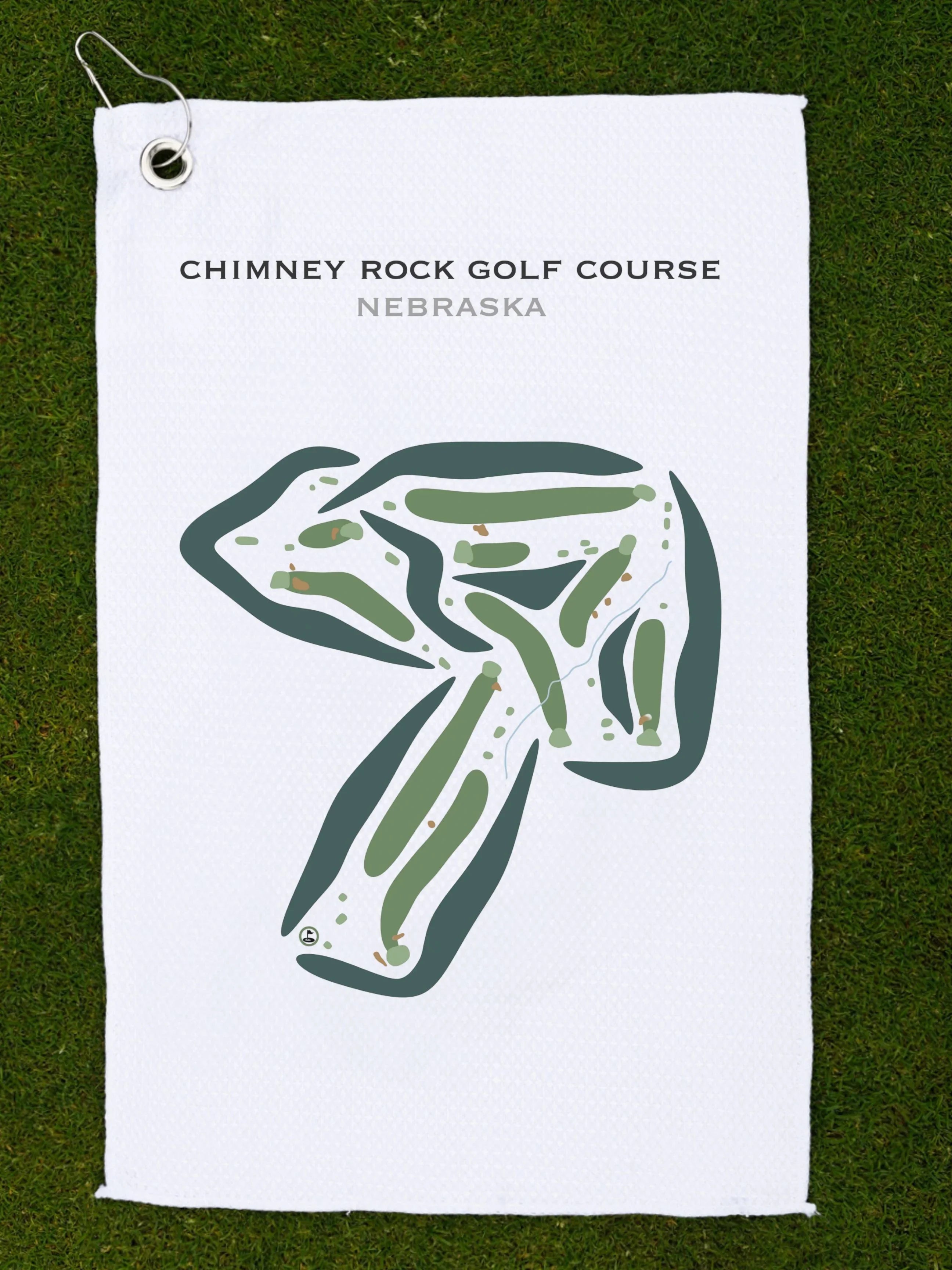Chimney Rock Golf Course, Nebraska - Printed Golf Courses
