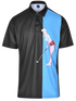 Chip In Mens Pin-Up Golf Polo Shirt by ReadyGOLF