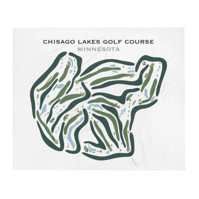 Chisago Lakes Golf Course, Minnesota - Printed Golf Courses