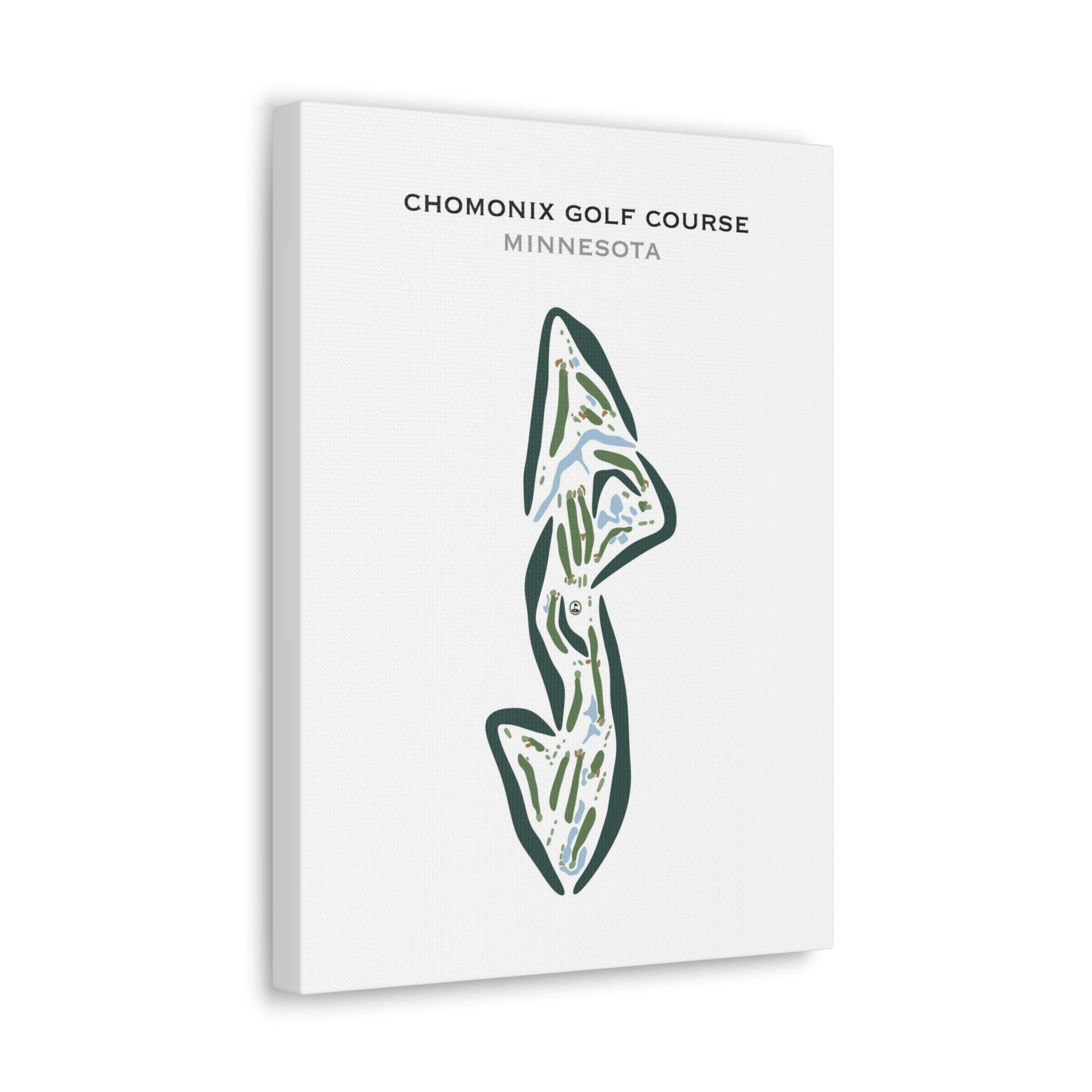 Chomonix Golf Course, Minnesota - Printed Golf Courses
