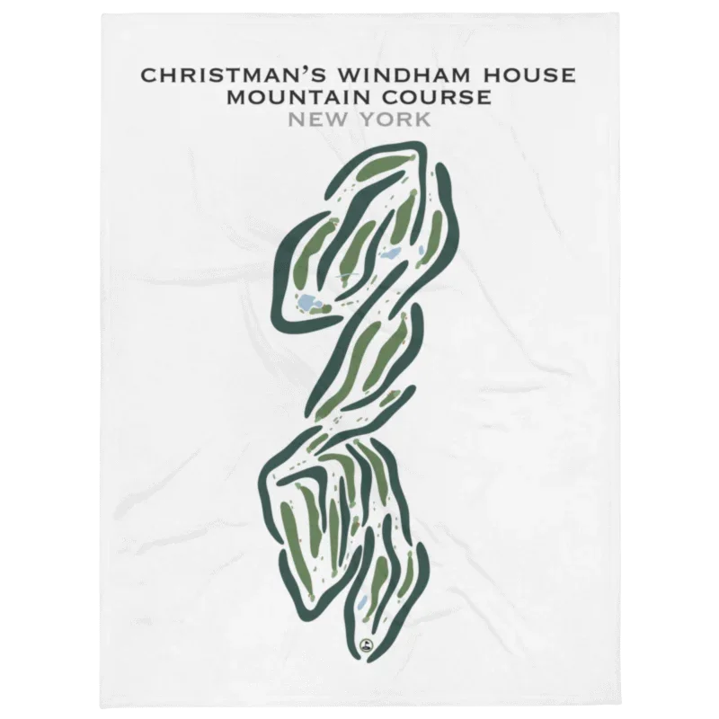 Christman's Windham House Mountain Course, New York - Printed Golf Courses