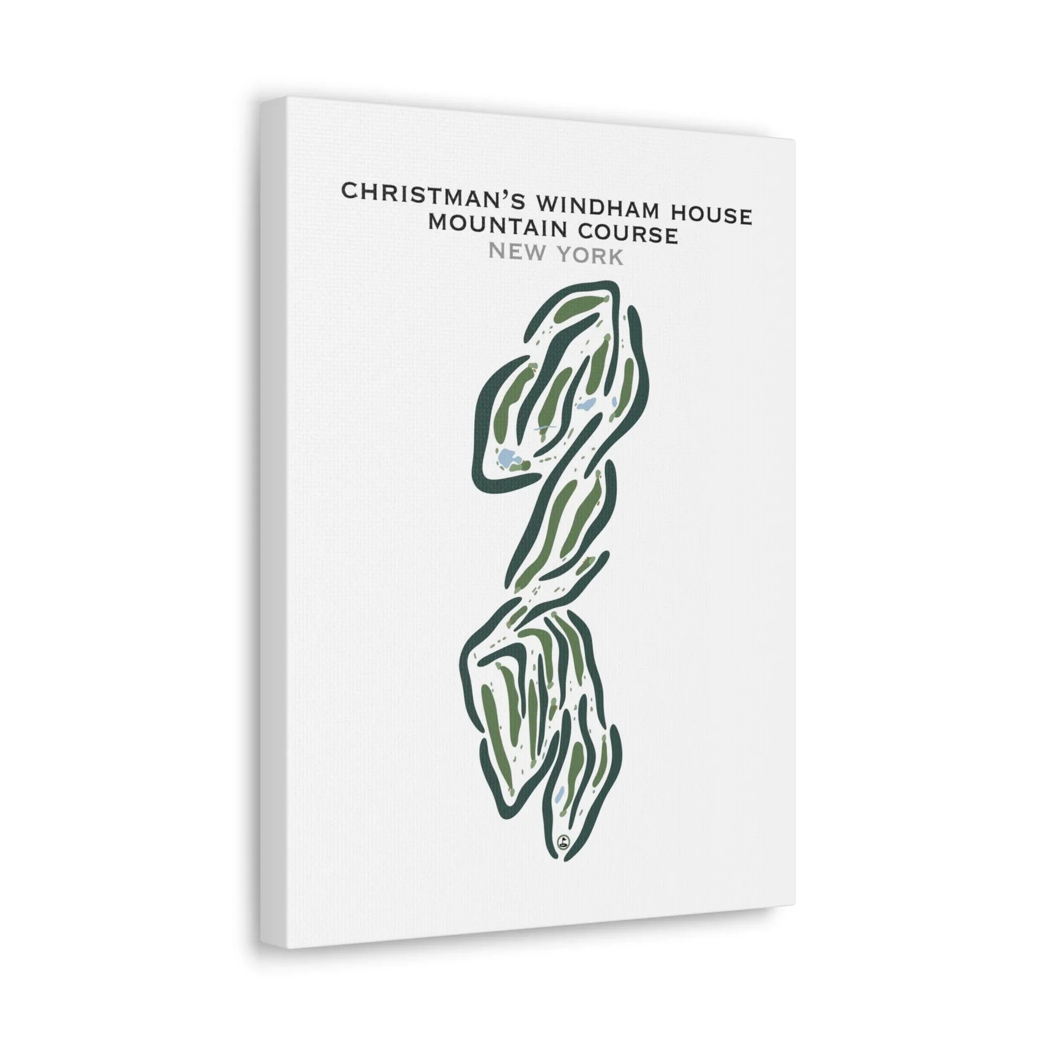 Christman's Windham House Mountain Course, New York - Printed Golf Courses