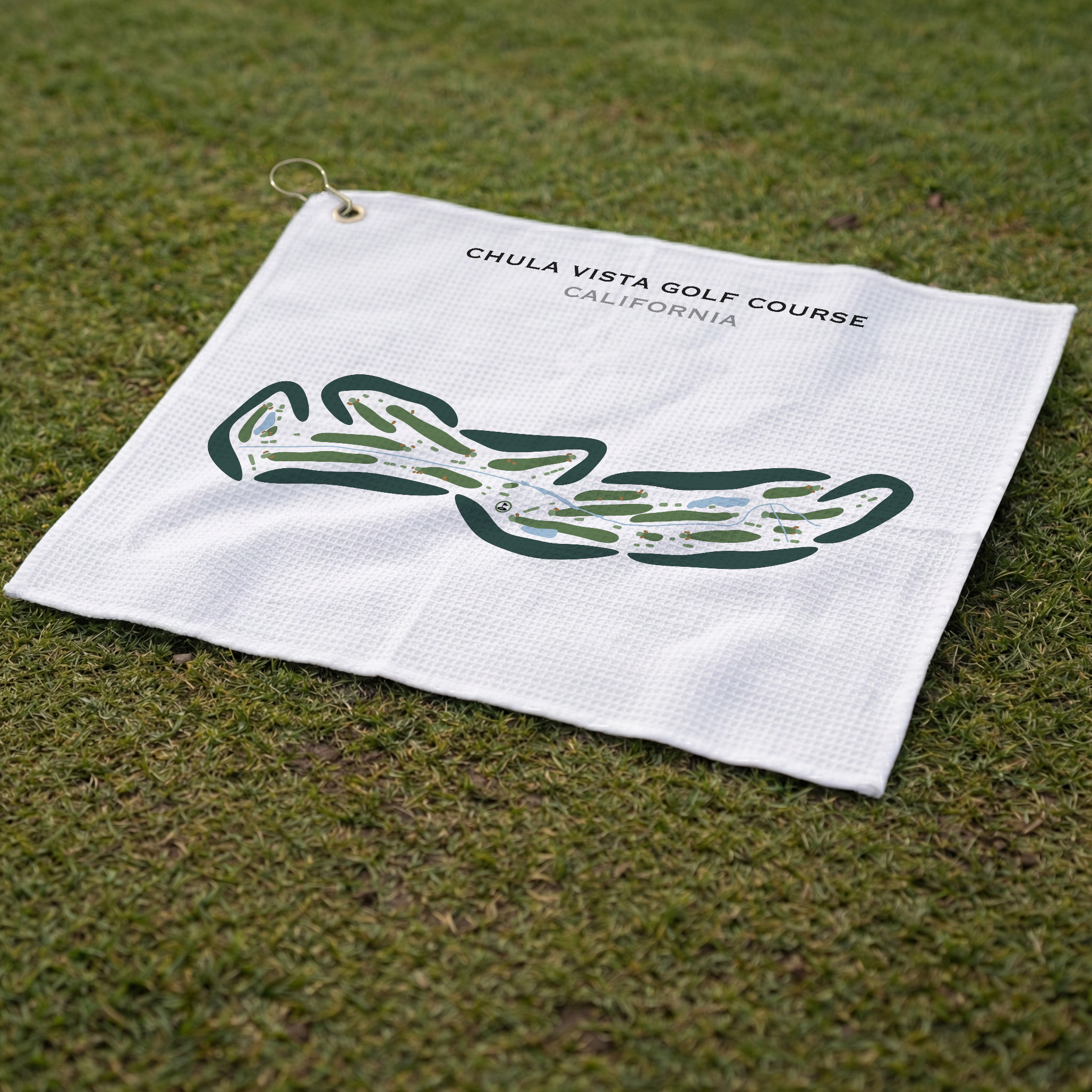 Chula Vista Golf Course, California - Printed Golf Courses