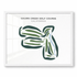 Churn Creek Golf Course, California - Printed Golf Courses