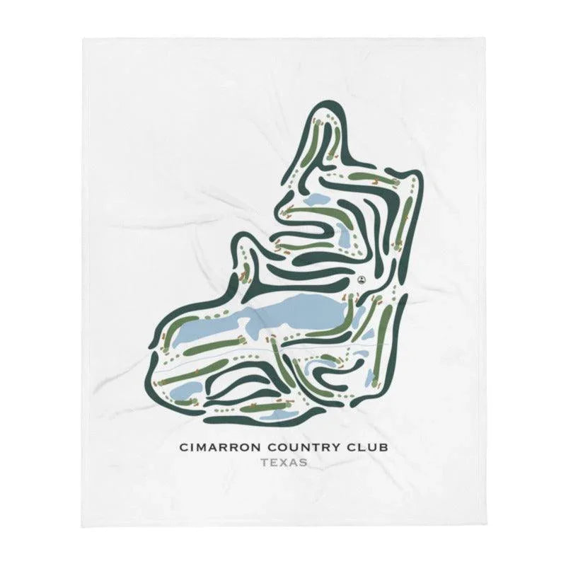 Cimarron Country Club, Texas - Printed Golf Courses