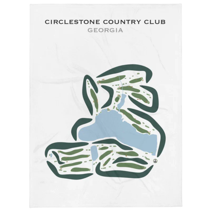 Circlestone Country Club, Georgia - Printed Golf Courses