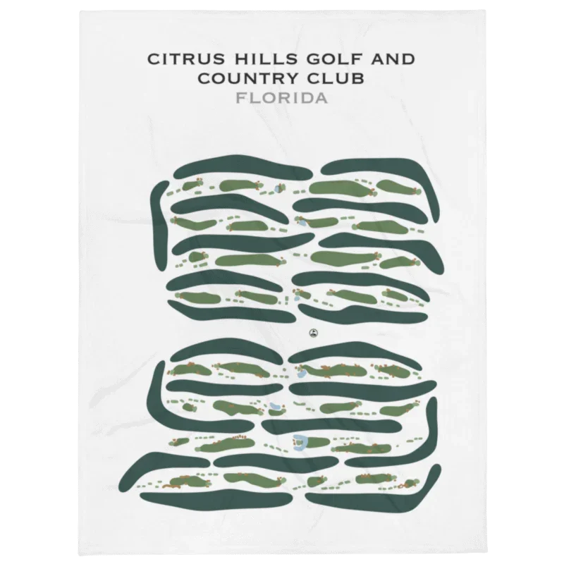 Citrus Hills Golf and Country Club, Florida - Printed Golf Courses