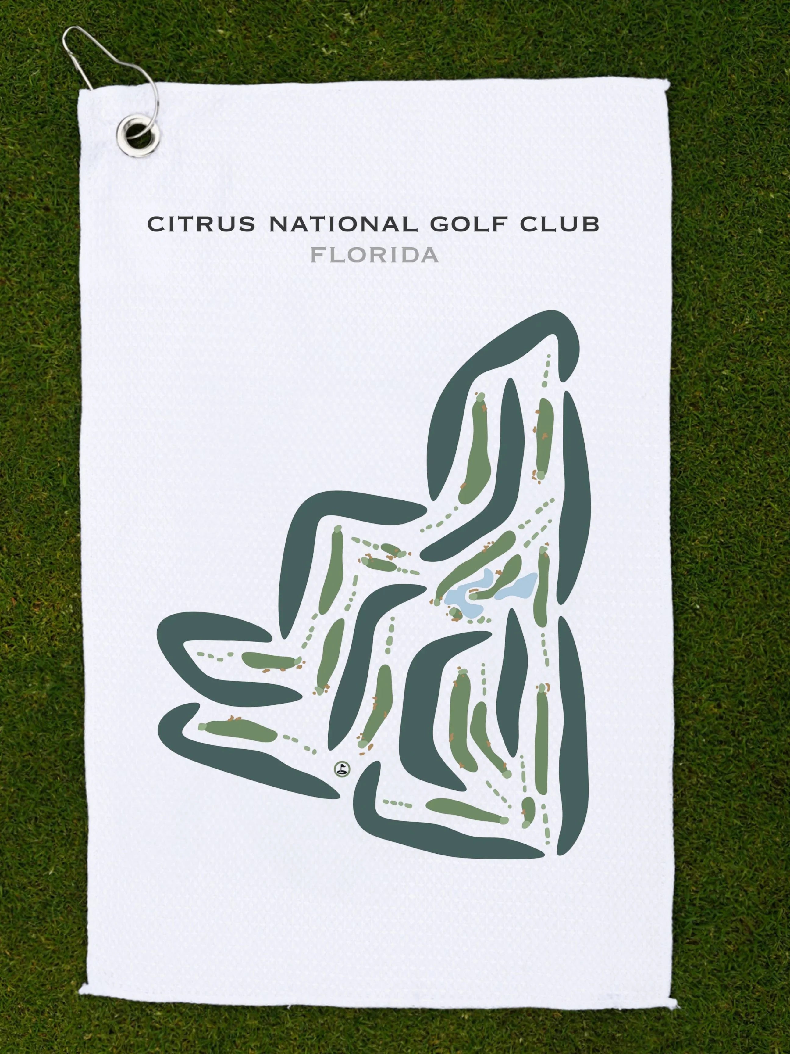 Citrus National Golf Club, Florida - Printed Golf Courses